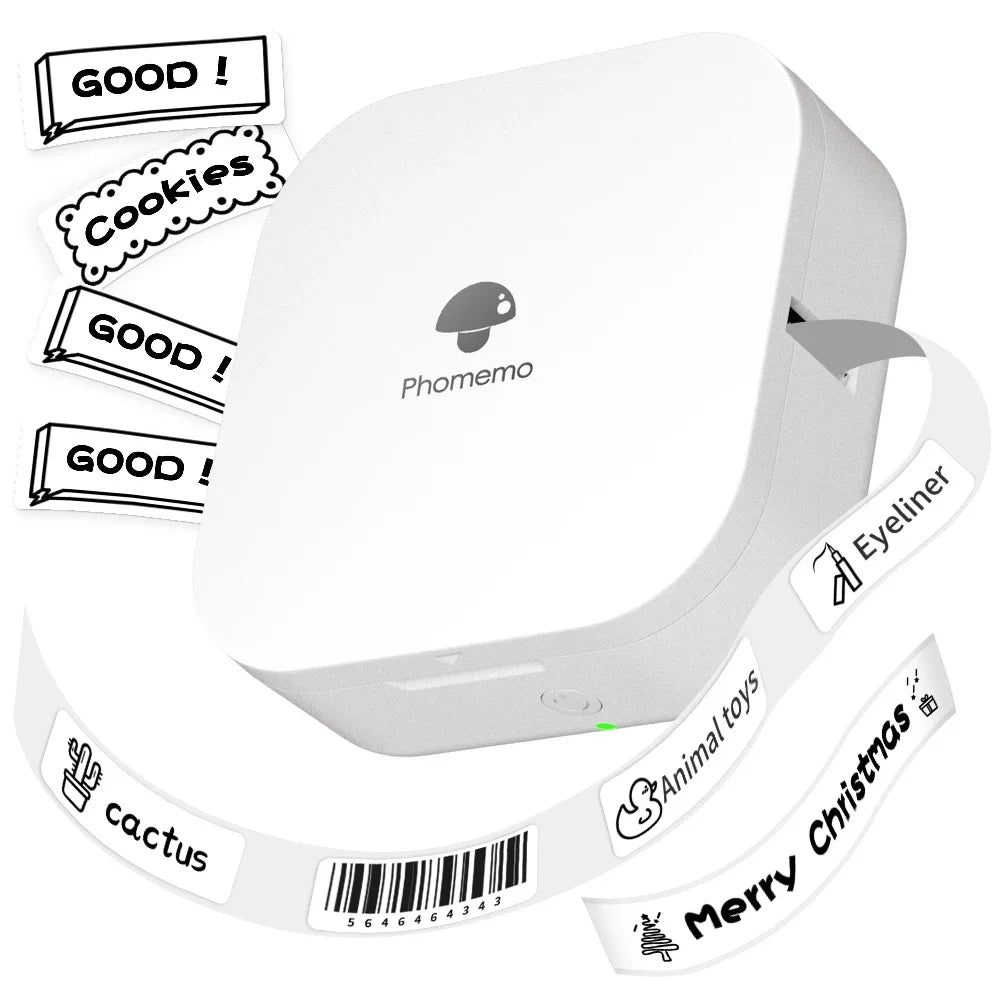Phomemo Q30 Bluetooth Thermal Label Maker | Portable Wireless Mini Label Printer for Home, Office, School & Organization