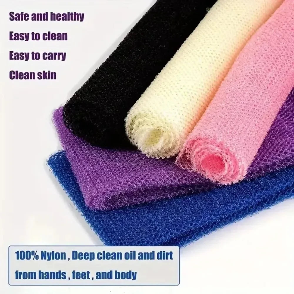 African Exfoliating Bath Net Sponge | Double-Sided Body Scrubber & Shower Loofah for Deep Cleansing